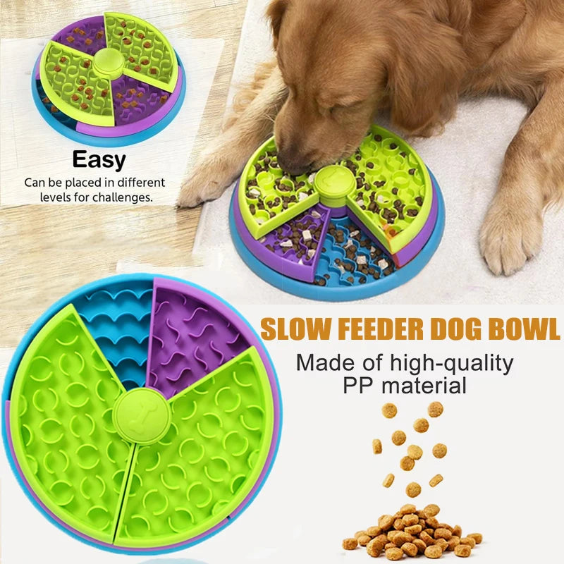 Interactive Puzzle Slow Feeder Bowl
