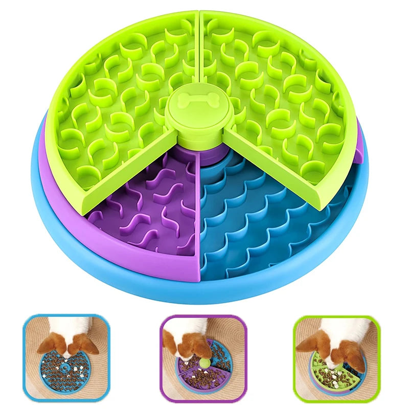 Interactive Puzzle Slow Feeder Bowl