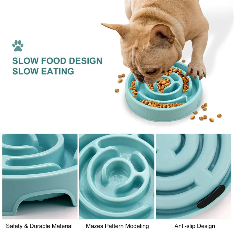 Interactive Puzzle Slow Feeder Bowl