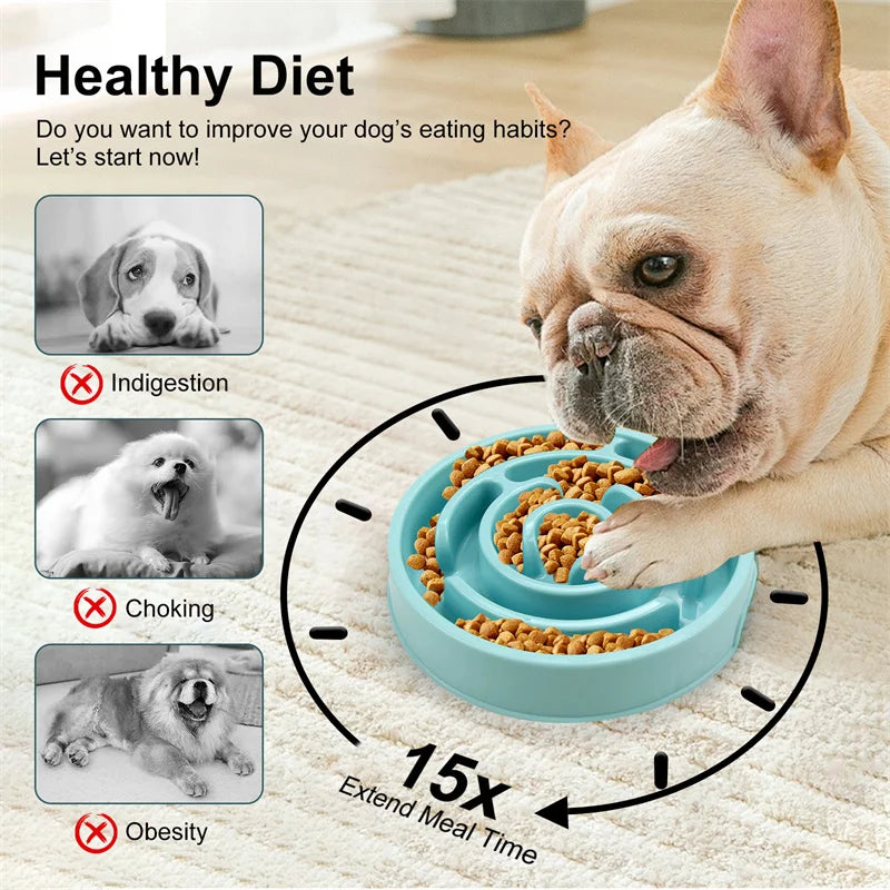 Interactive Puzzle Slow Feeder Bowl