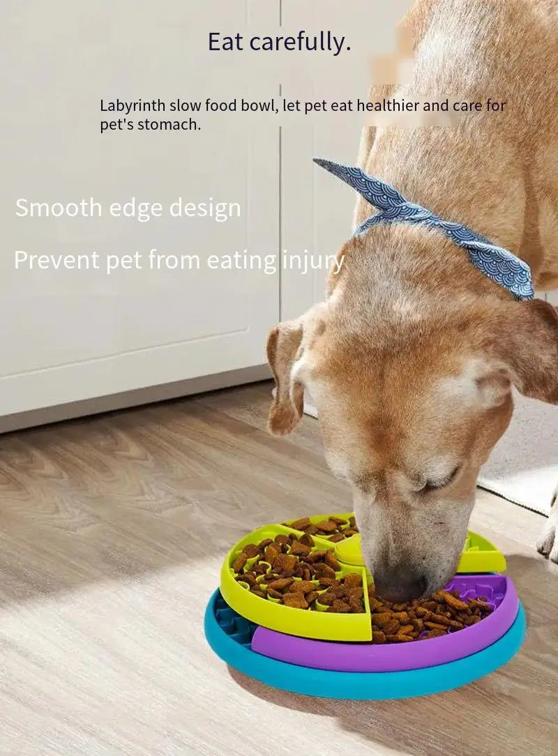 Interactive Puzzle Slow Feeder Bowl