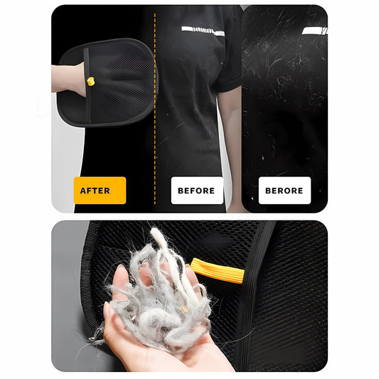 Double-Sided Electrostatic Pet Grooming Gloves