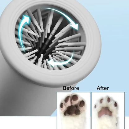 Electric Dog Paw Cleaner – Portable & Quiet Pet Feet Washer Cup
