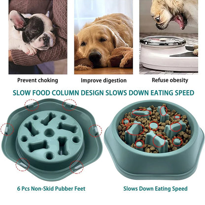 Gamelle à alimentation lente – Gamelle puzzle pour animaux de compagnie