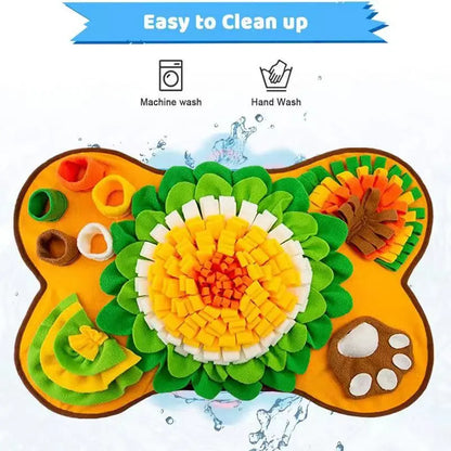 Tapis à renifler — Jouet interactif de recherche de nourriture