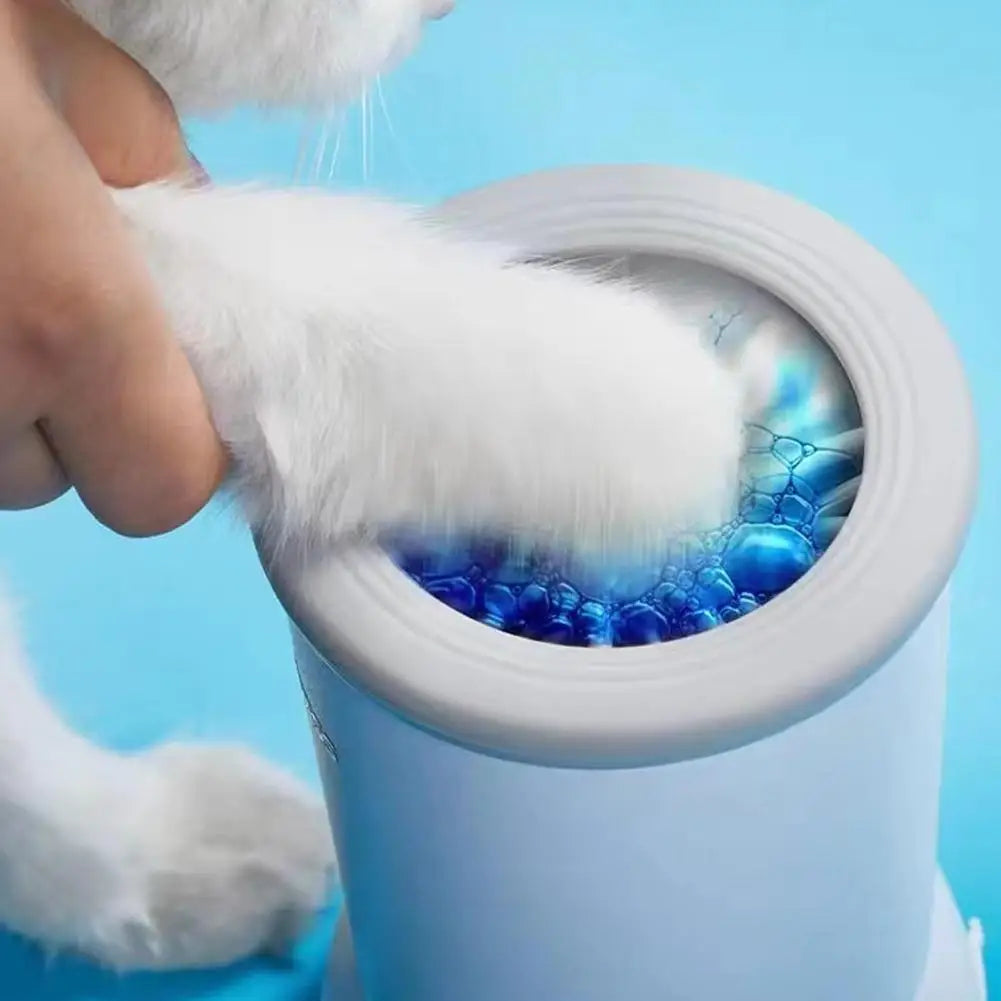 Electric Dog Paw Cleaner – Portable & Quiet Pet Feet Washer Cup