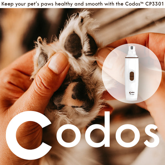 Codos™ CP3301 – Silent Pet Nail Grinder